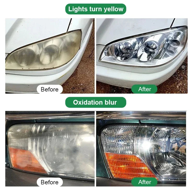 Car Headlight Polishing Kit