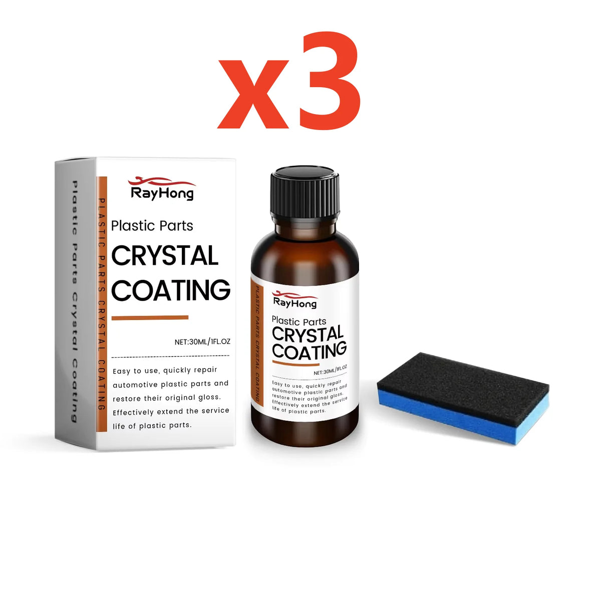 Automotive Plastic Crystal Coating