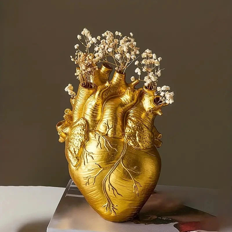 Heart Shaped Flower Vase