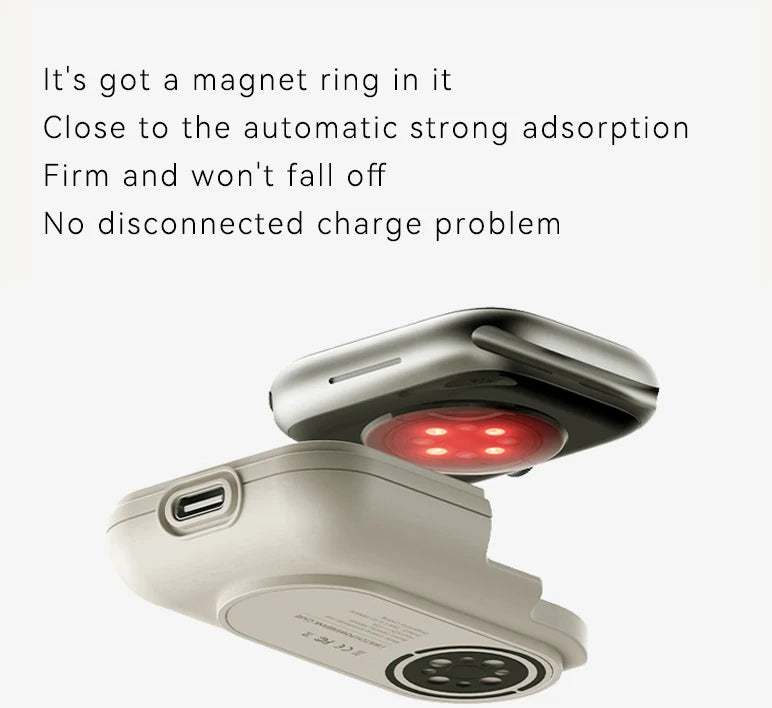 Wireless Apple Watch On-The-Go Charger