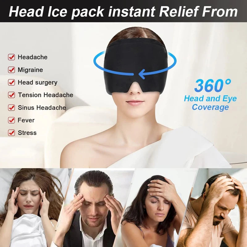 Headache Relief Ice Gel Eye Mask