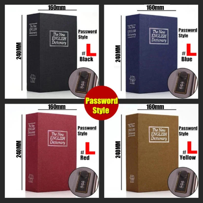 Hidden Book Vault Safe Box