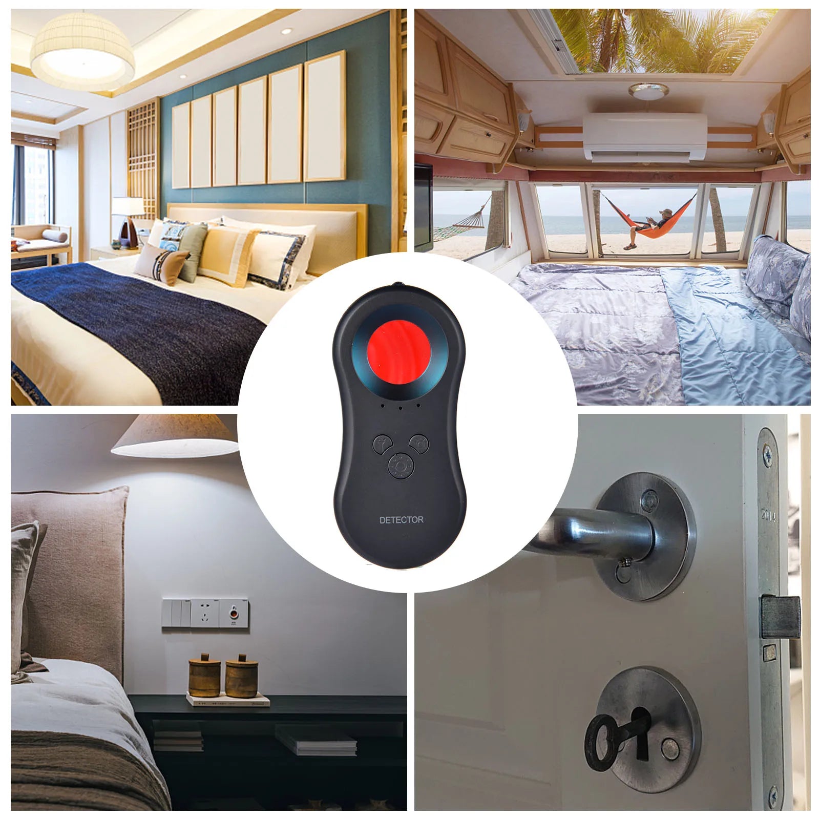 Anti-Peeping Artifact Camera Detector