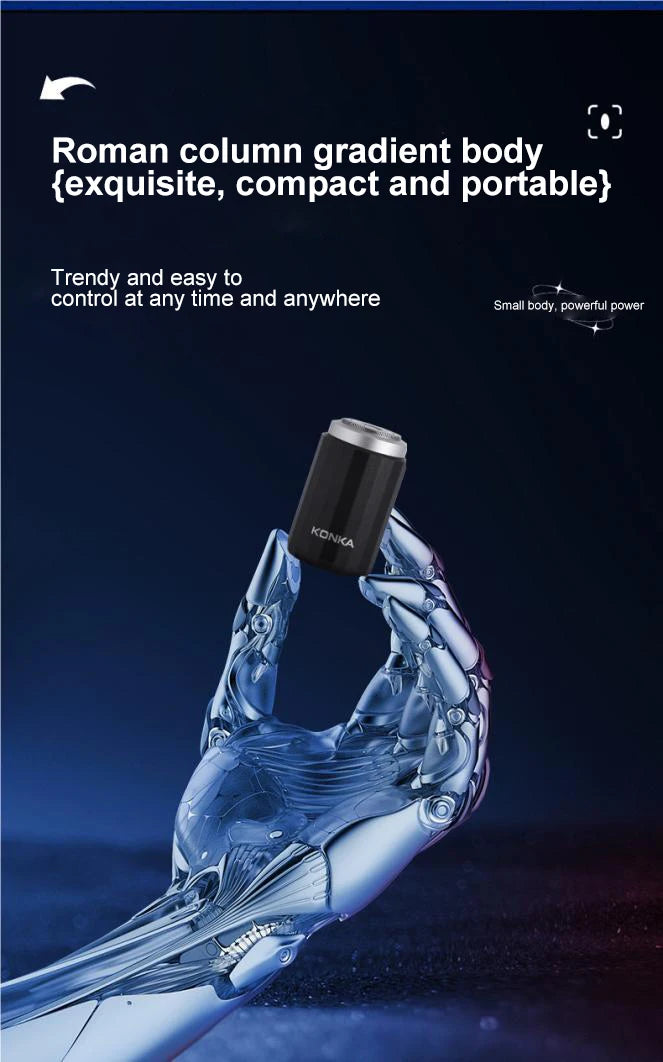 Rechargeable Mini Waterproof Electric Razor