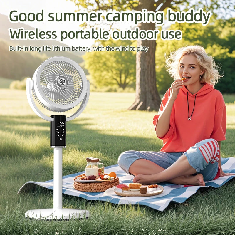 Rotating Telescopic Fan