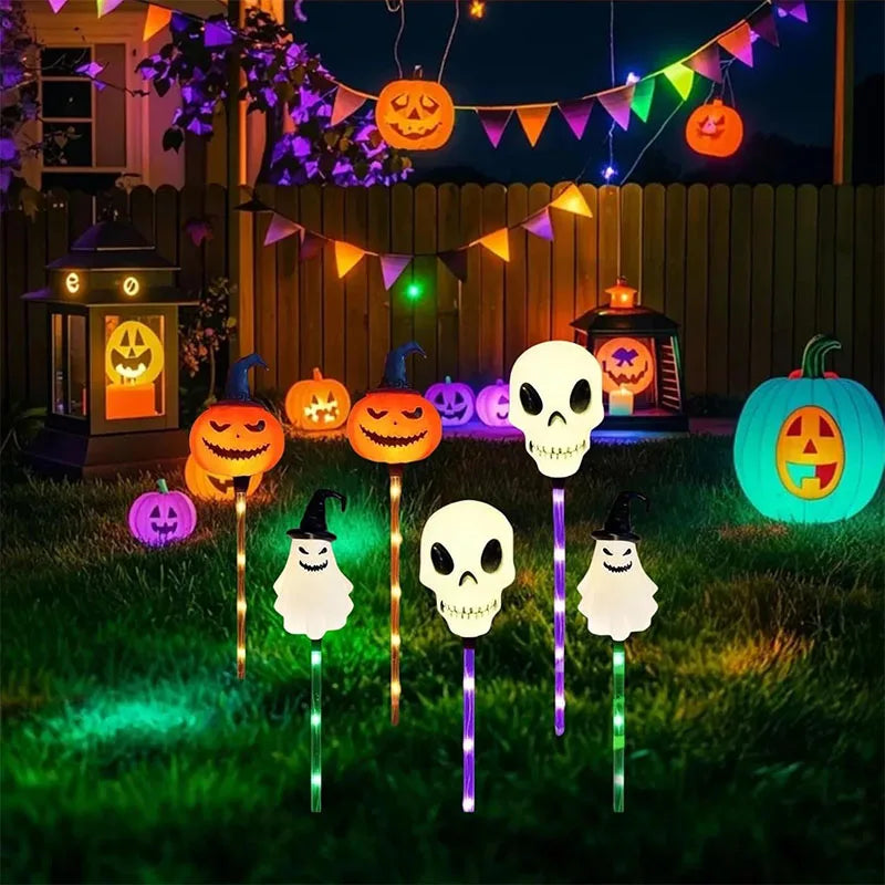 Solar Halloween Pathway Lights