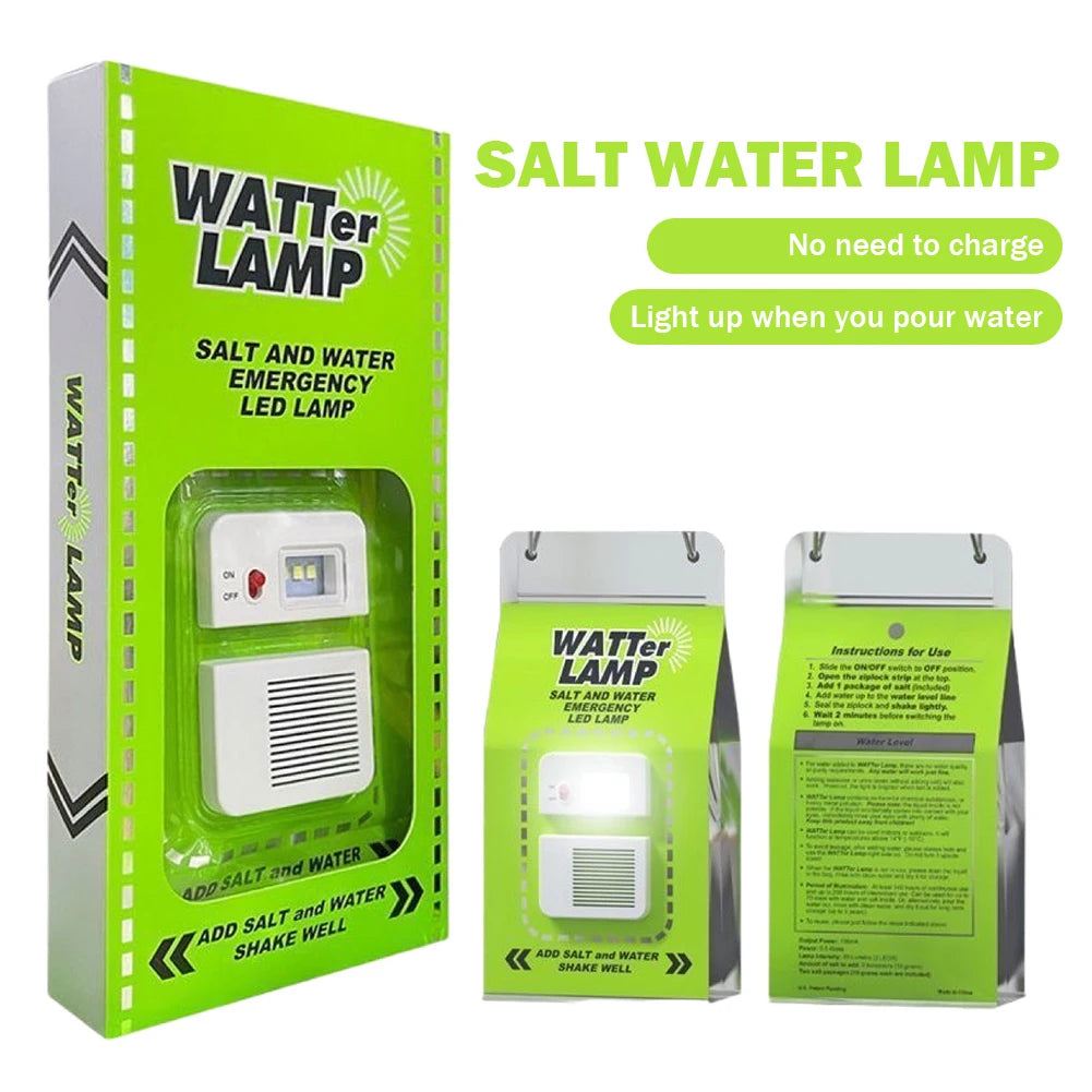 LED Salt Water Lamp