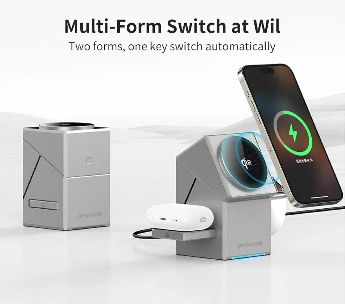 3 in 1 Magnetic Wireless Fast Charger