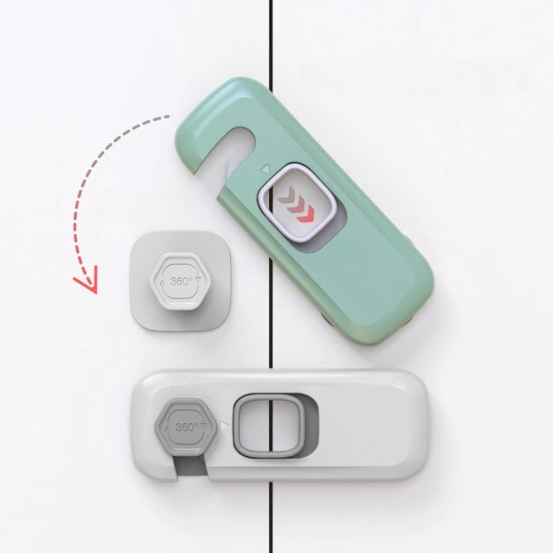 Refrigerator Door Safety Locker