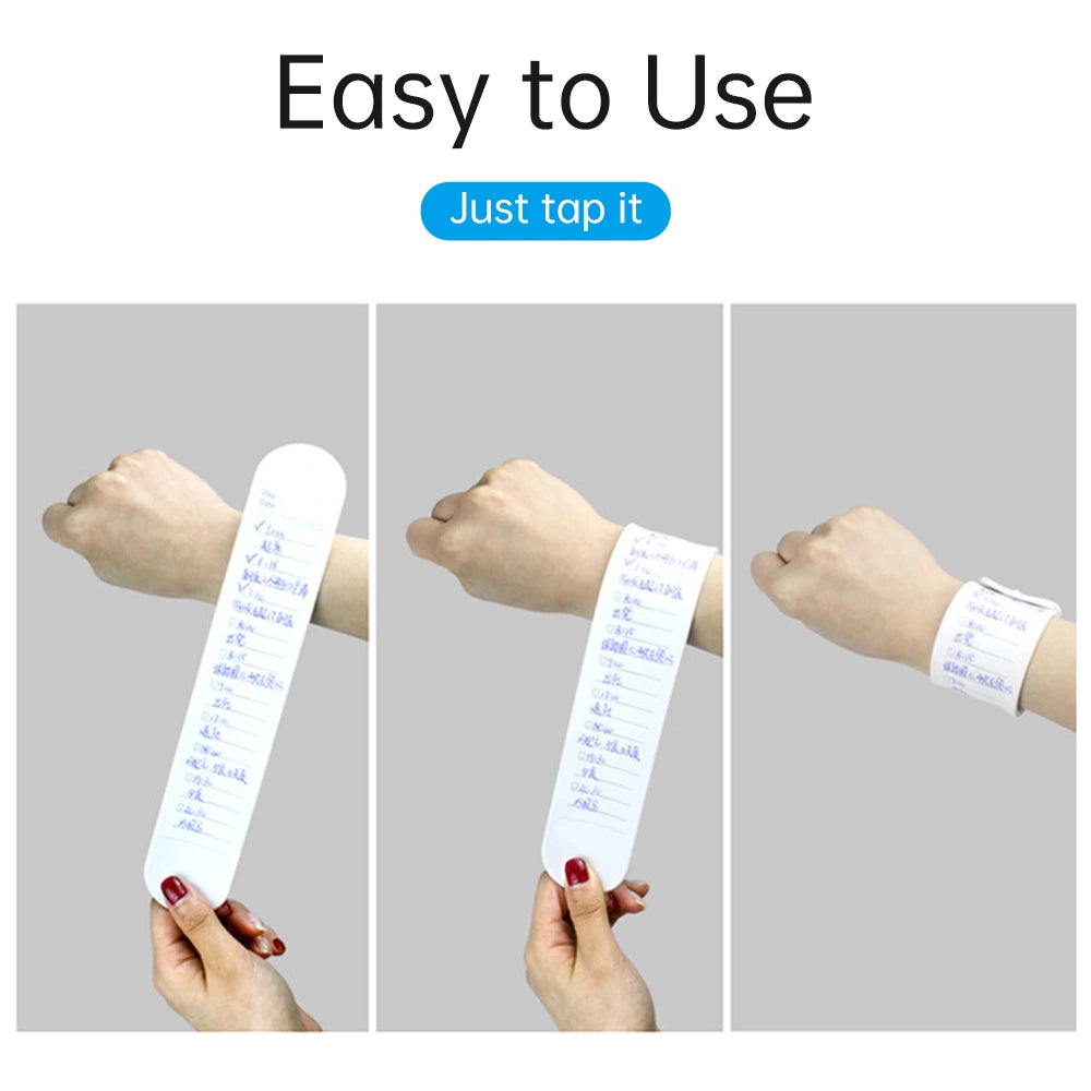 Multi-Functional Silicone Wrist Band Notepad