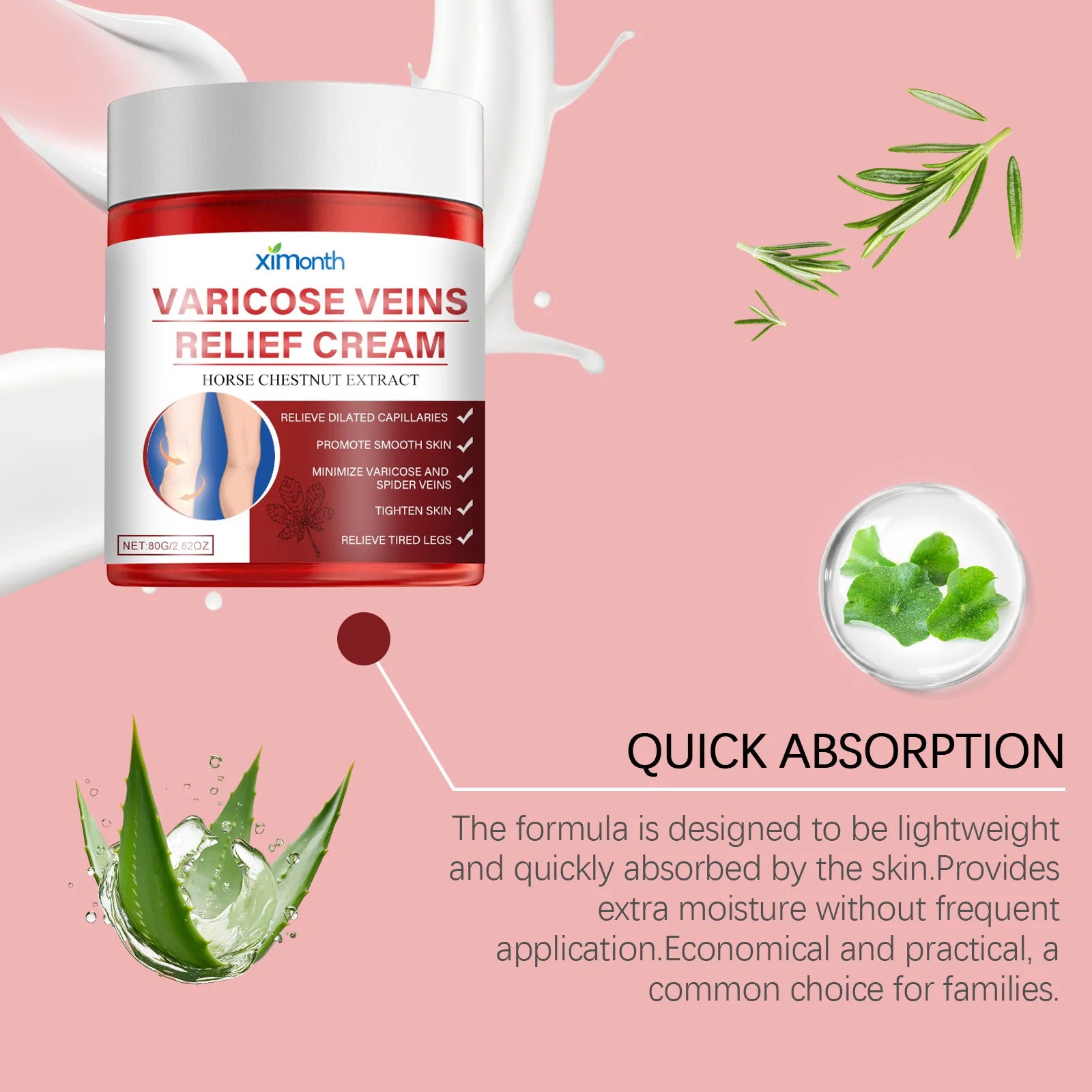 Varicose Veins Relief Cream