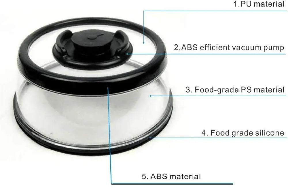 Multi-Purpose Silicone Vacuum Food Sealer
