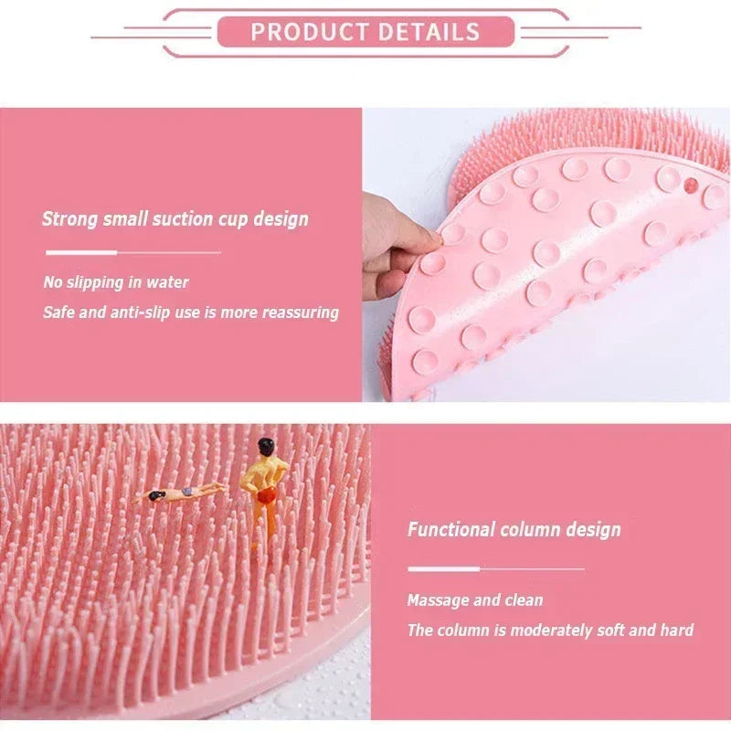 Silicone Shower Body Scrubber