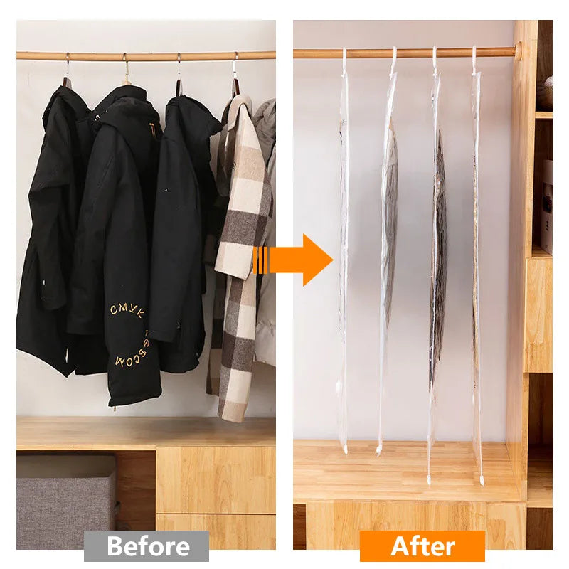 Hanging Space Saver Compression Storage Bag