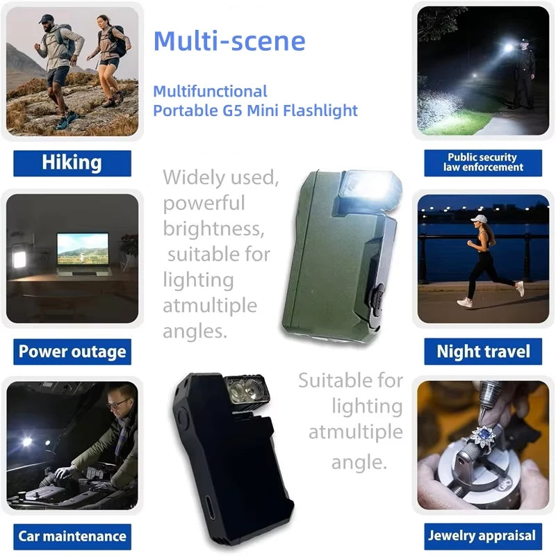 Waterproof EDC Pocket Flashlight