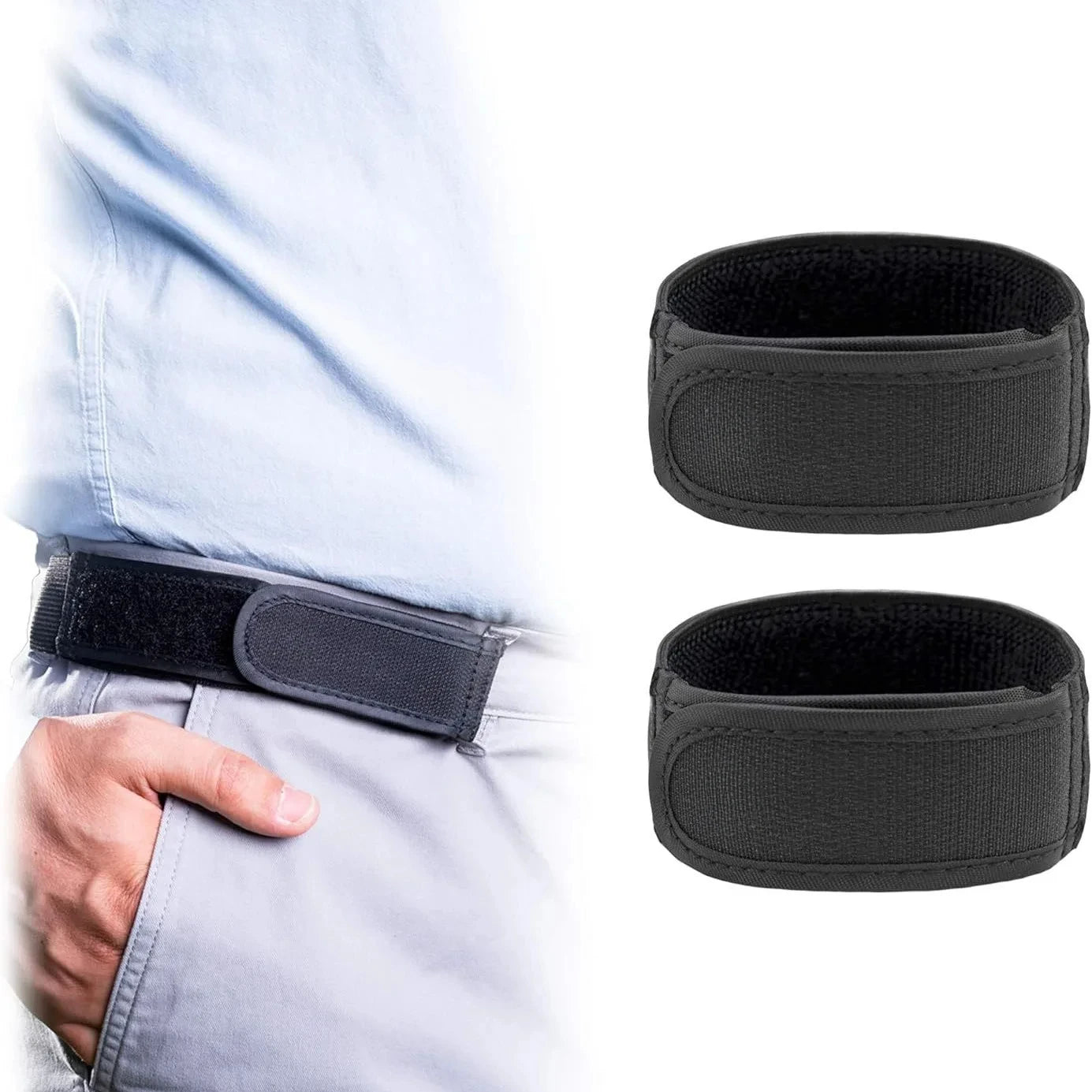Elastic Ultra-soft Buckle Free Waist Belt