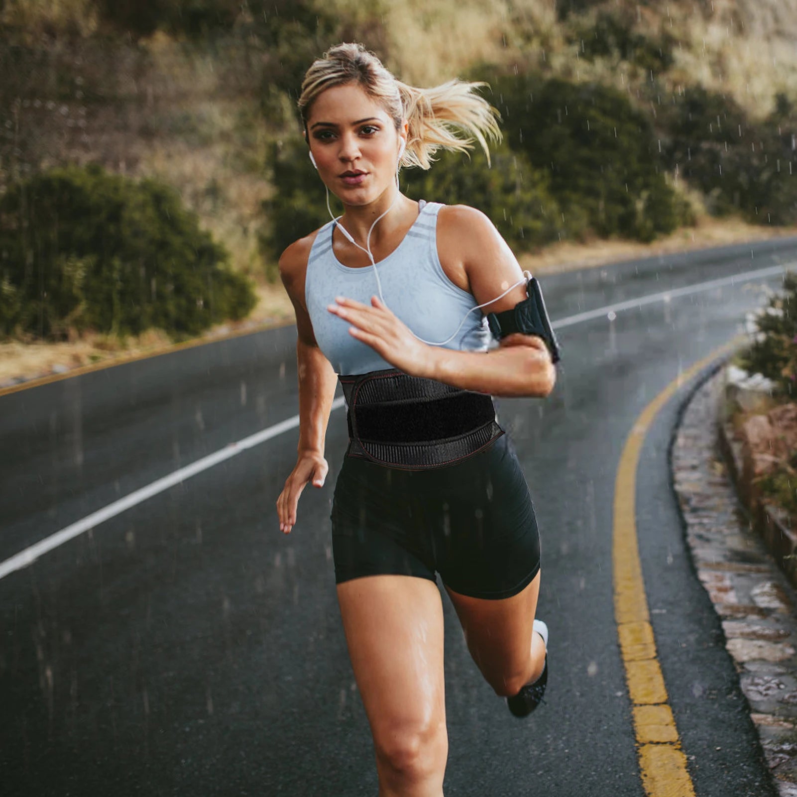 Adjustable Spine Lumbar Support Belt