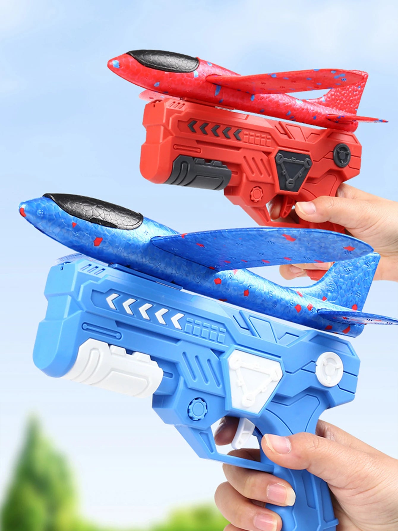 Foam Aircraft Launcher Toy