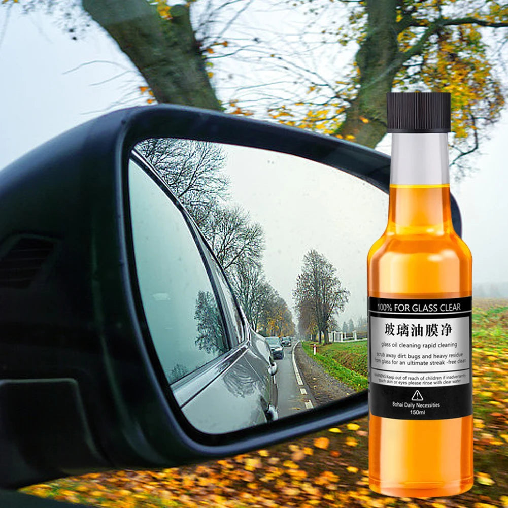Vehicle Windshield Glass Oil Film Remover