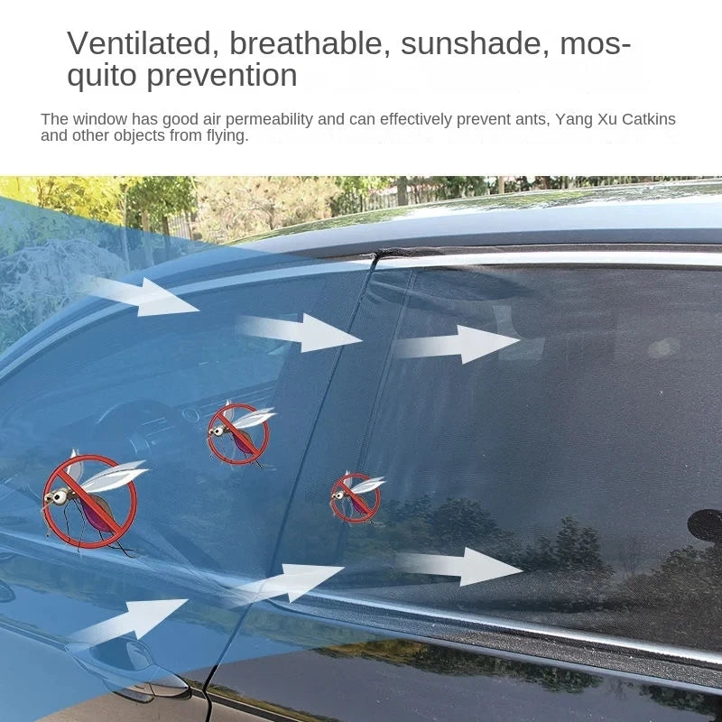 Car Window UV Sunshade Curtains