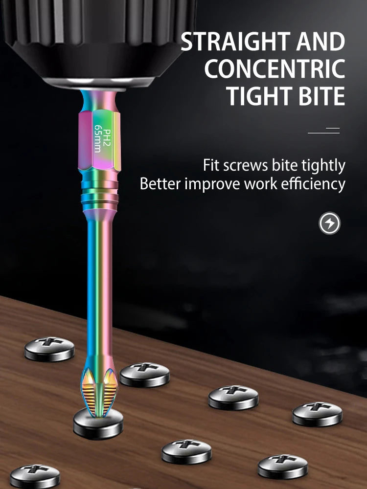 Magnetic Titanium Impact Anti-Slip Screw Head