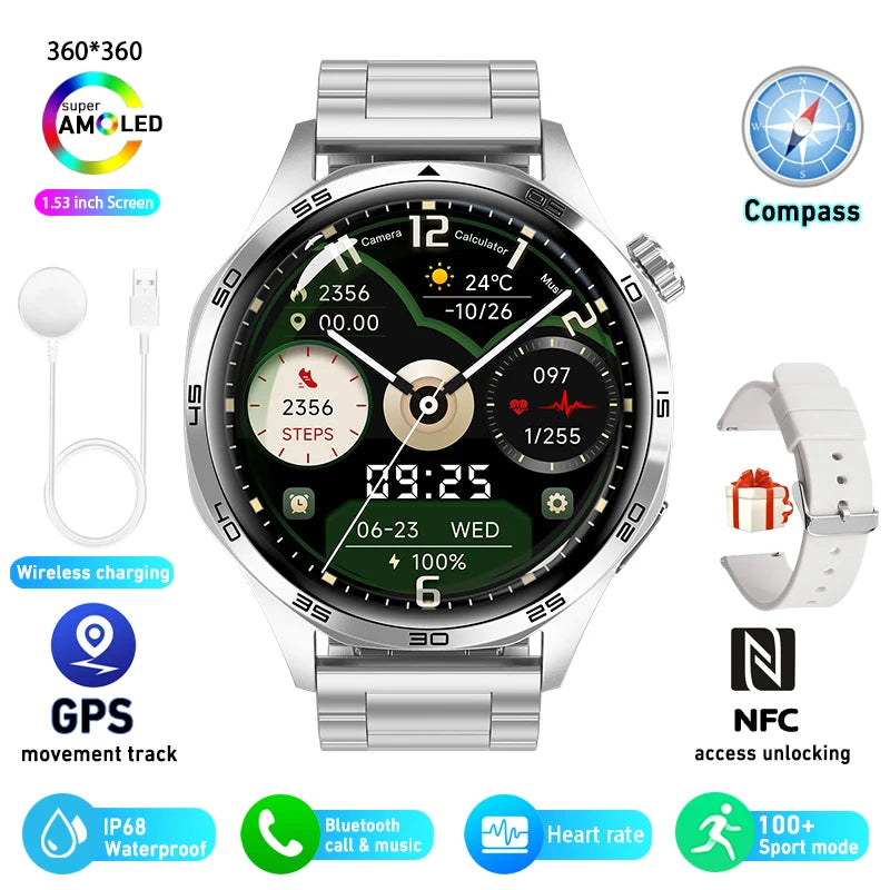Multifunctional Luxury Smart Watch