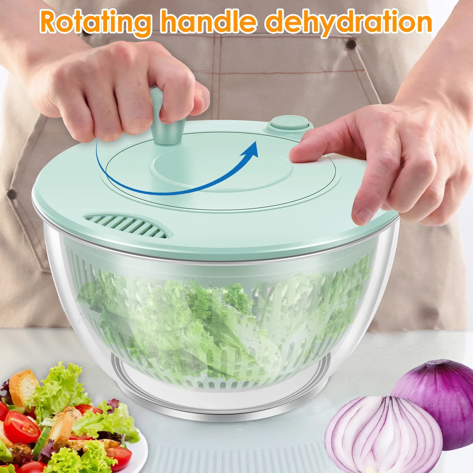 Multifunctional Vegetable Chopper For Salad