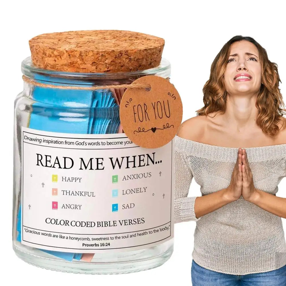 Bible Verses Cards Jar