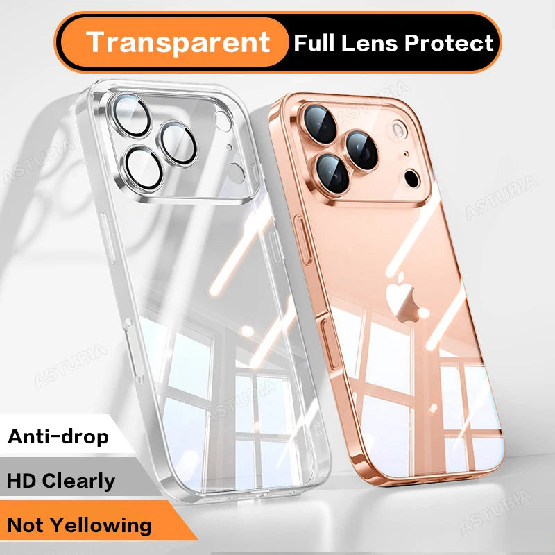 Shockproof Luxury Plating iPhone Case