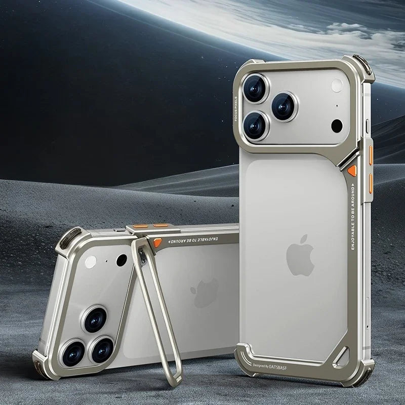 Metal Frameless Bumper iPhone17 Shield