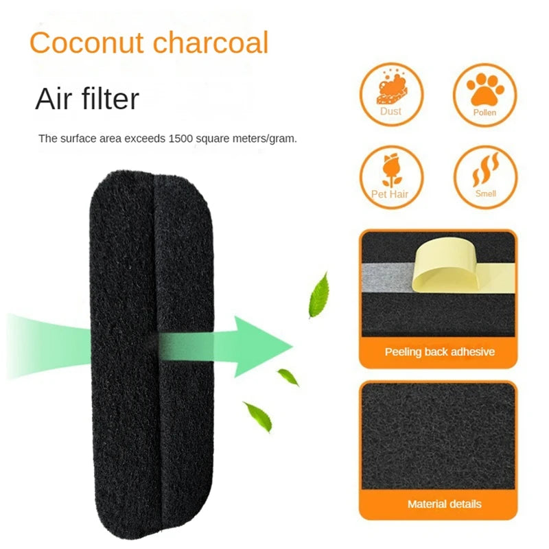 Air Purifying Coconut Carbon Pads - 20 Pcs