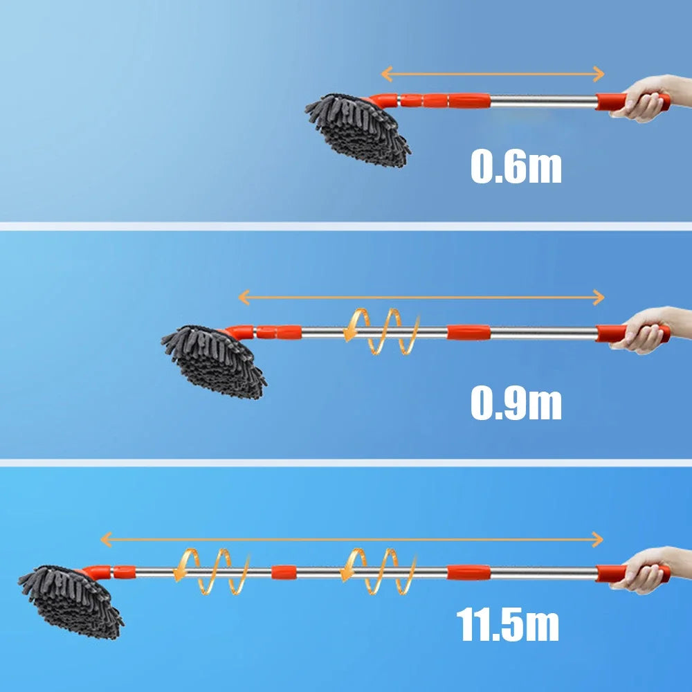 Retractable Rotary Car Wash Mop