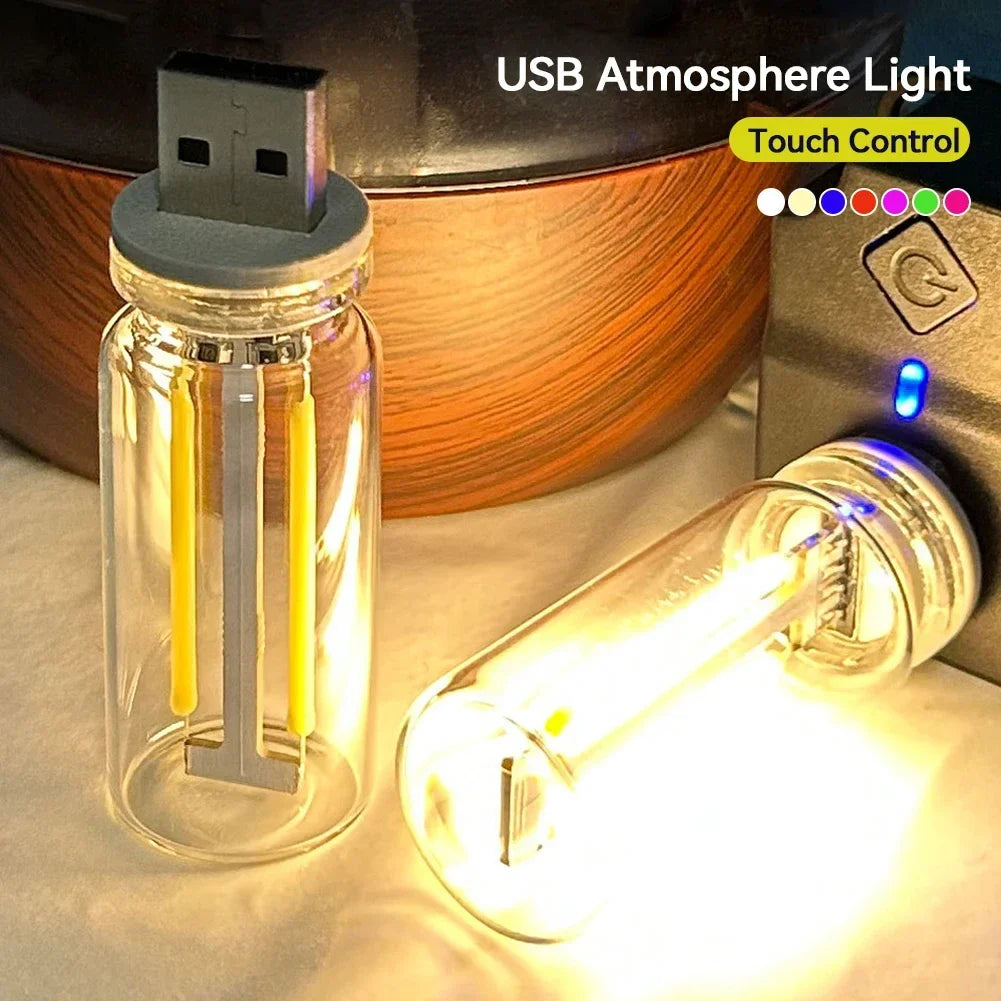 Touch Control Car USB LED Lamp