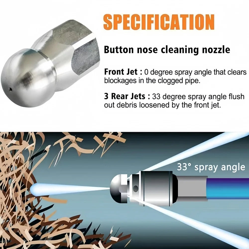 High Pressure Dredging Cleaning Nozzle