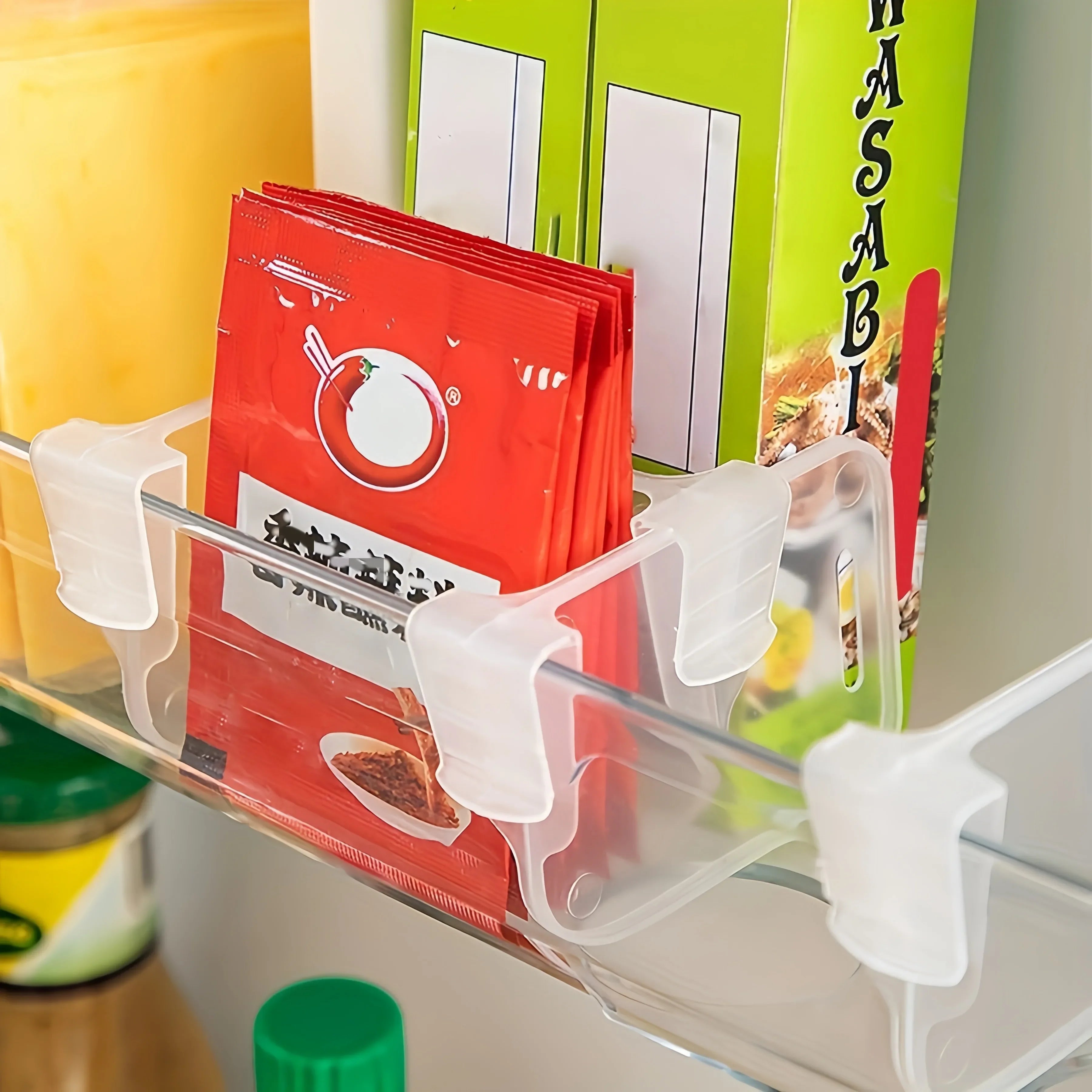 Refrigerator Door Organizer Clip