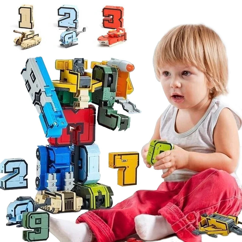 Educational Transforming Robot Car Toy