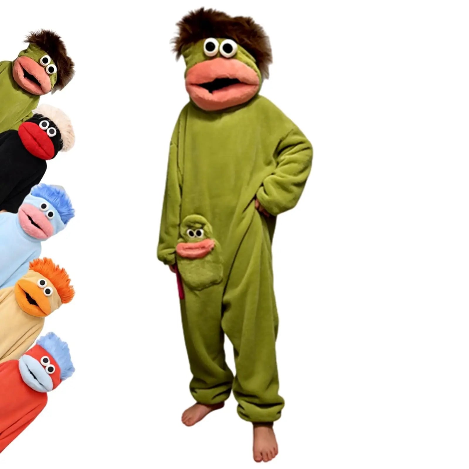 Silly Big Mouth Monster Jumpsuit