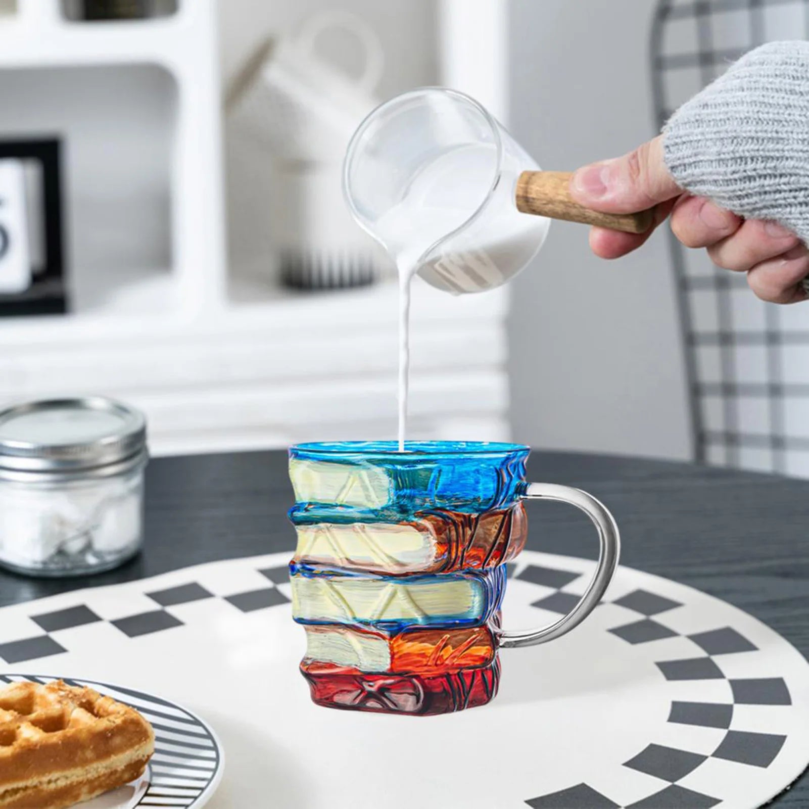 Creative Book Painted Coffee Mug