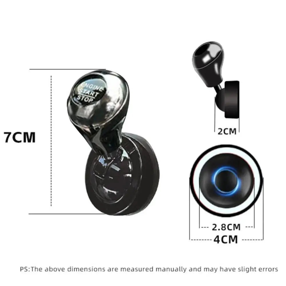 Retro Joystick Style Car Start Button Cover