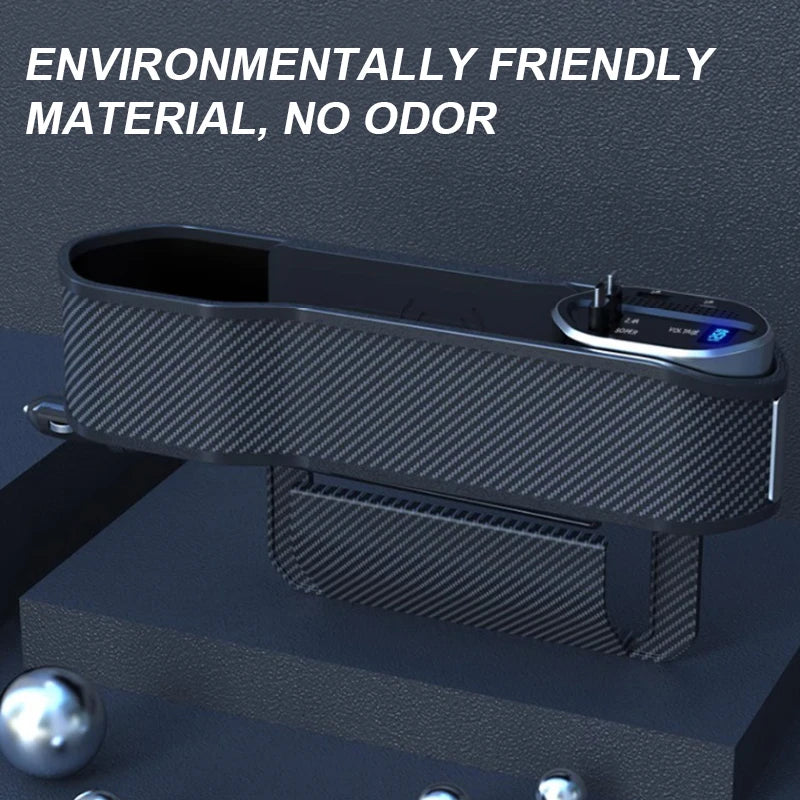 Car Seat Gap Charging Storage Box