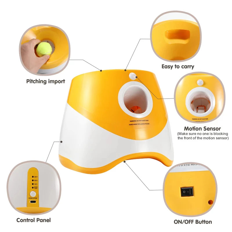 Fun Interactive Automatic Ball launcher Machine