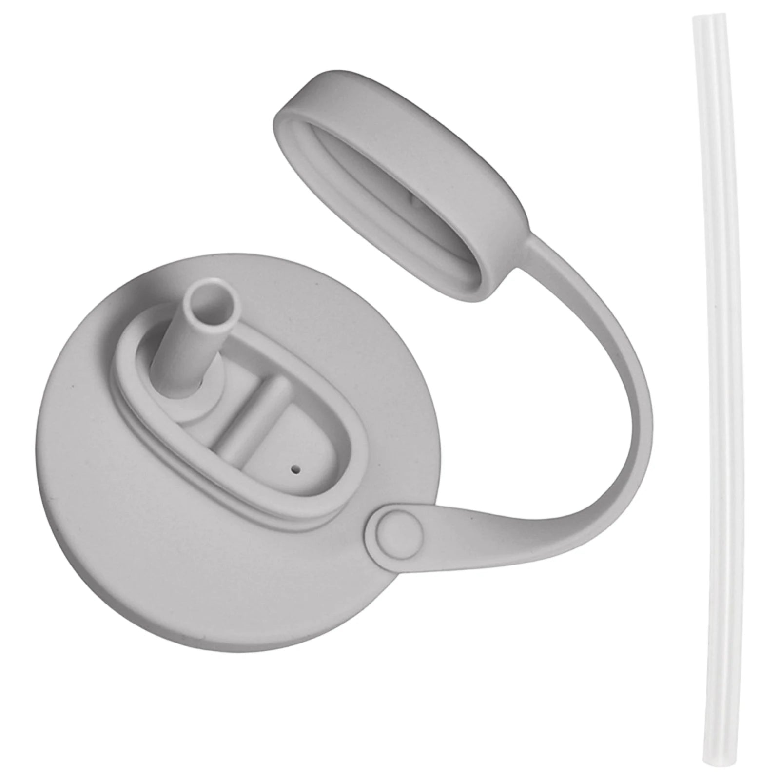 Silicon Can Lids with Straw