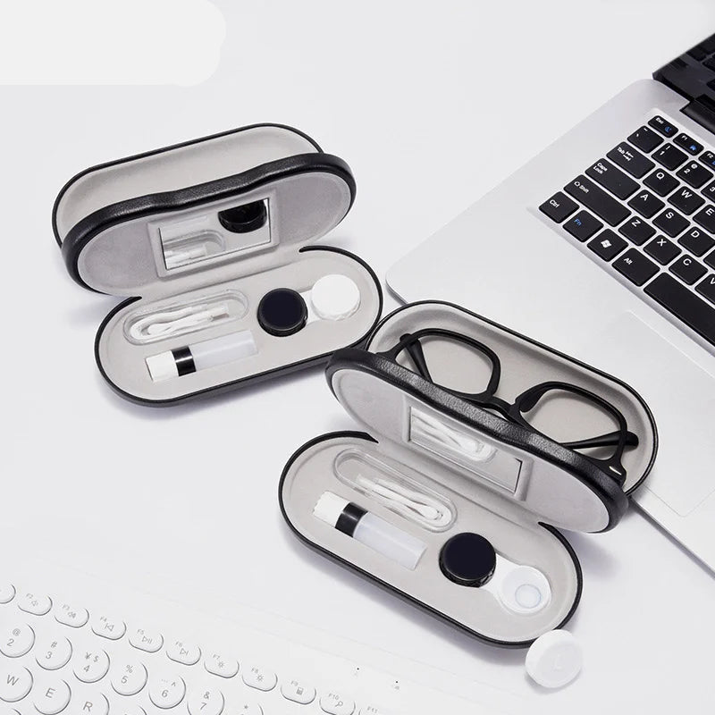 2 In 1 Glasses and  Contact Lens Case