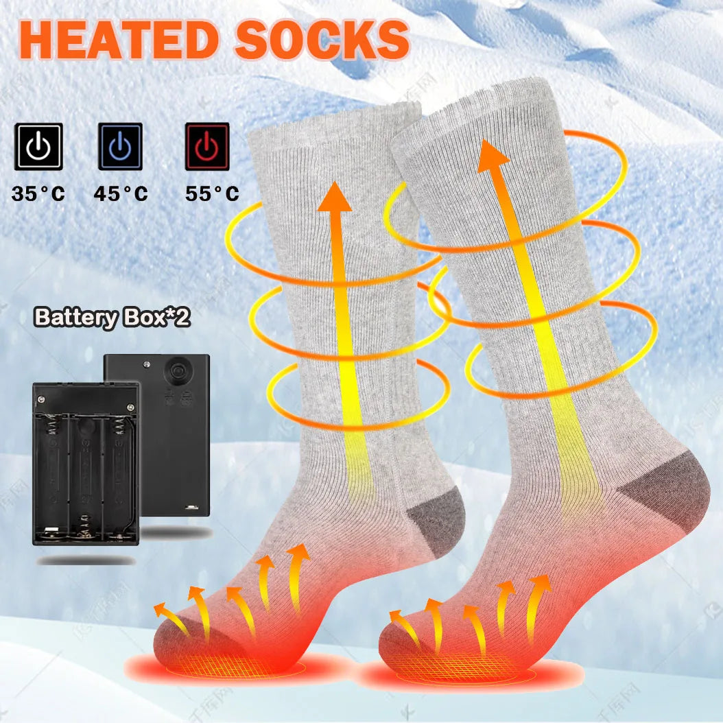 Rechargeable Winter Heated Socks