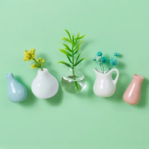 Mini Magnetic Vase Decor
