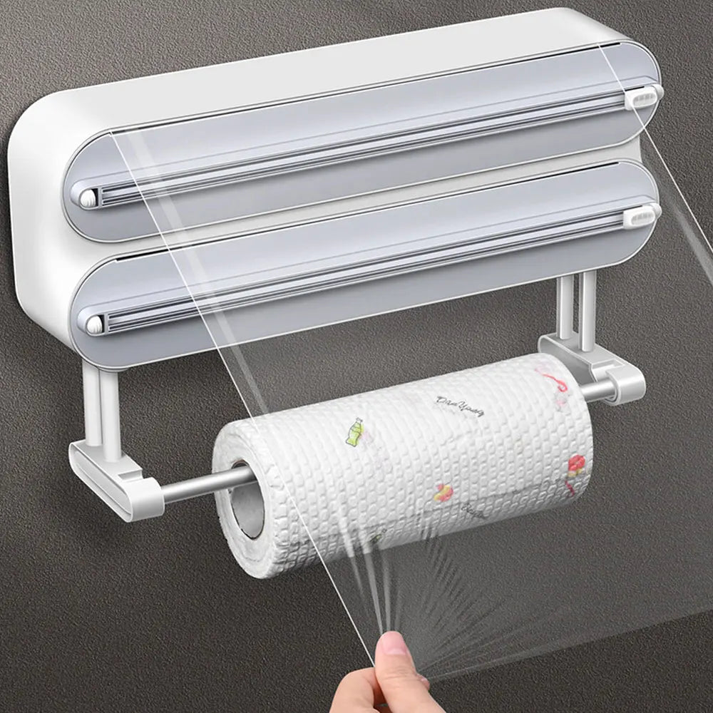 3-in-1 Kitchen Wrap Dispenser