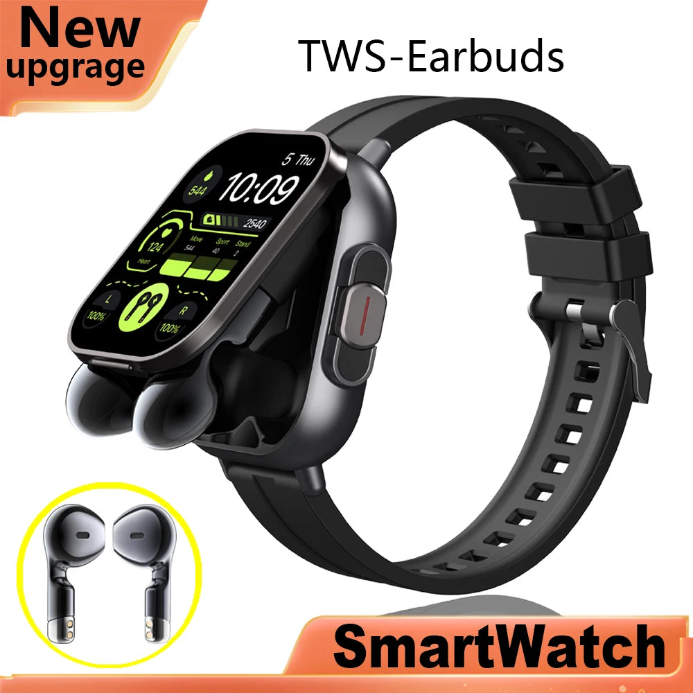 2 in 1 Smartwatch With Earbuds