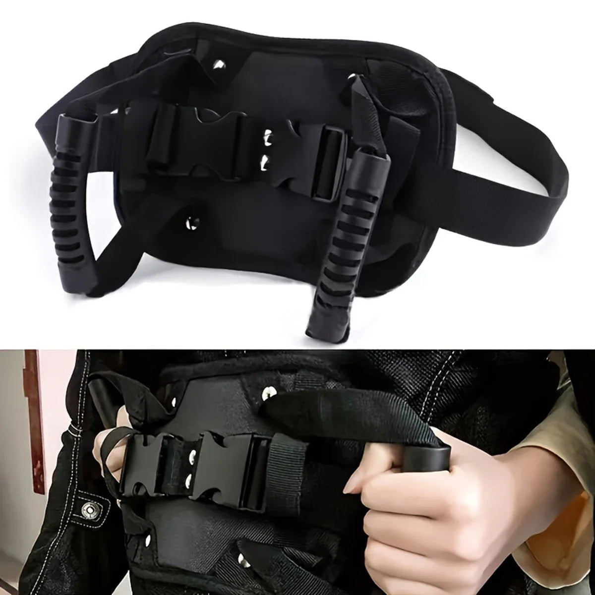 Motorcycle Rear Seat Passenger Safety Armrests