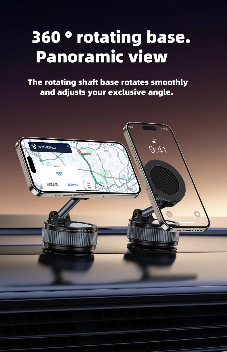 360° Rotatable Vacuum Magnetic Phone Holder
