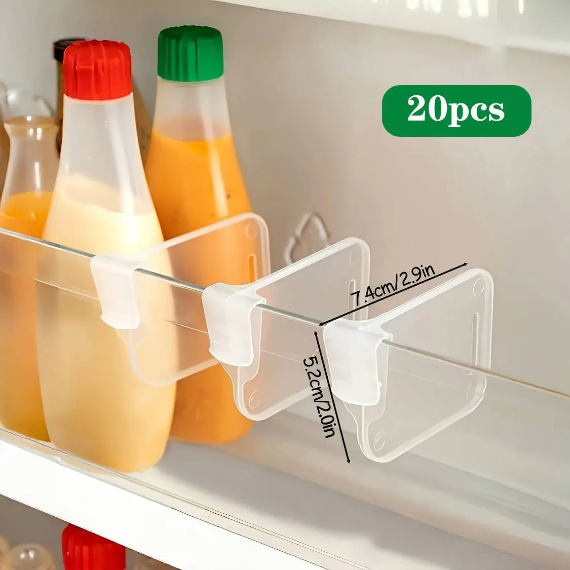 Refrigerator Door Organizer Clip